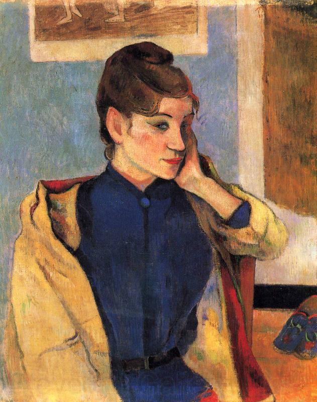 Paul Gauguin Portrait of Madelaine Bernard